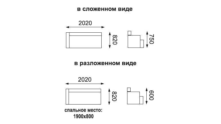 Диван-кровать «Мальта» Жаккард тесла серый/жаккард тесла деним