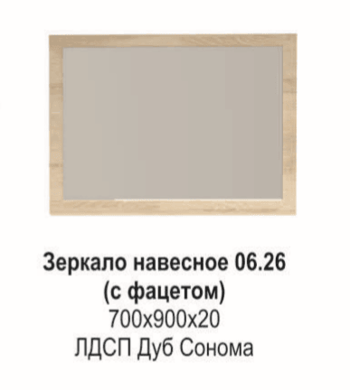 Зеркало навесное